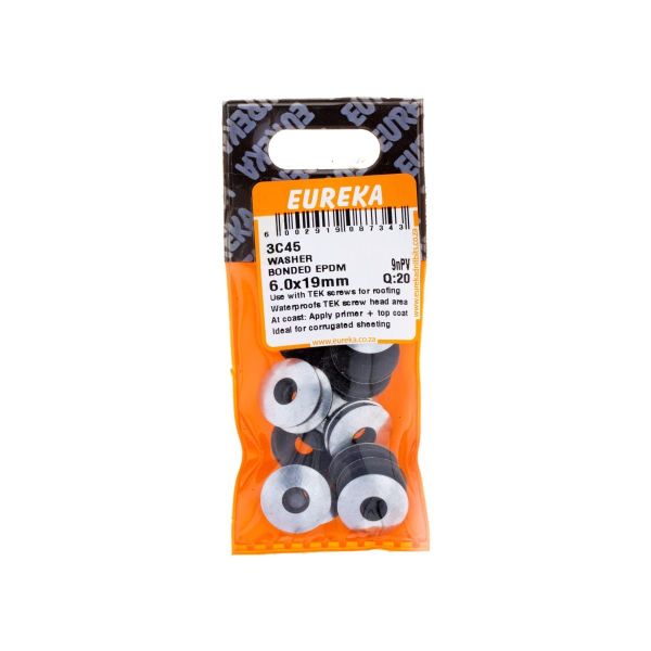 Washer Bonded EPDM 6.0x19mm