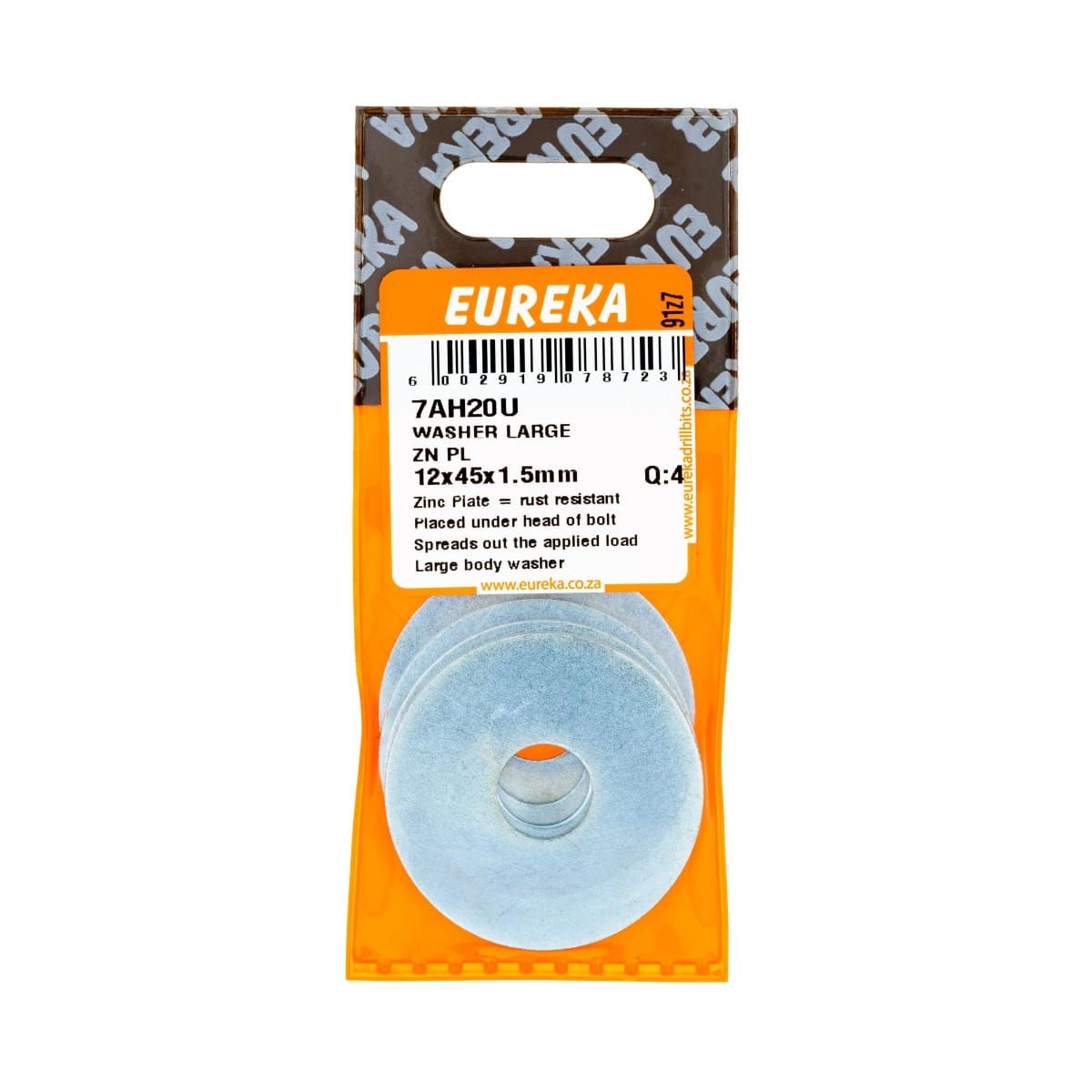Washer Large ZN PL 12x45x1.5mm