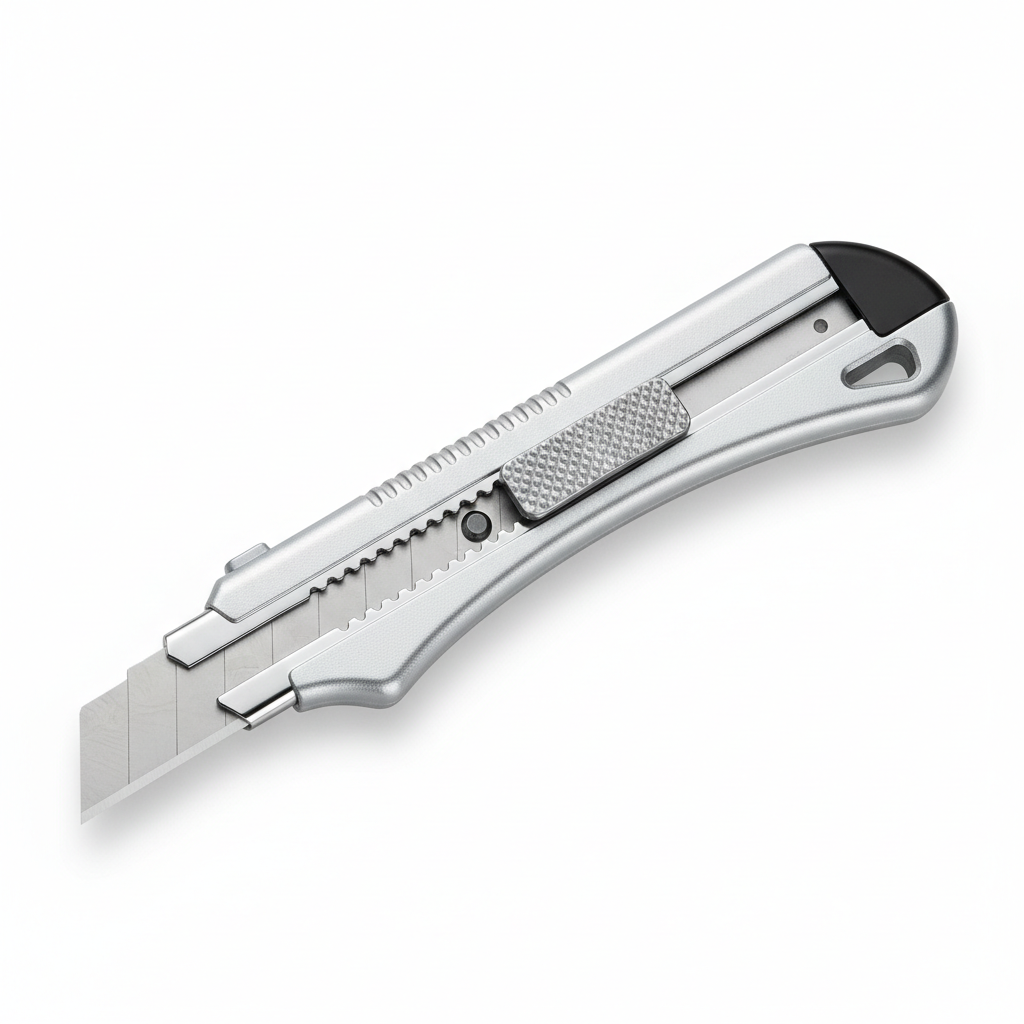 Aluminium Body 18mm Multi Blade Knife