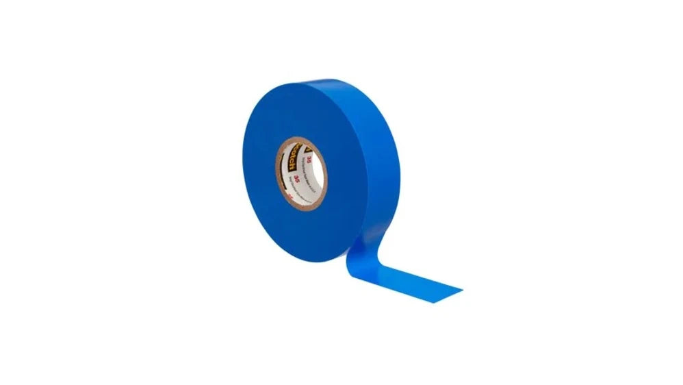 0.19mmx19mmx10m PVC Blue Insulation Tape