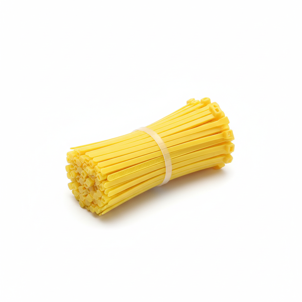 Cable Ties Yellow 2.5mm HFC100Y 100Pcs