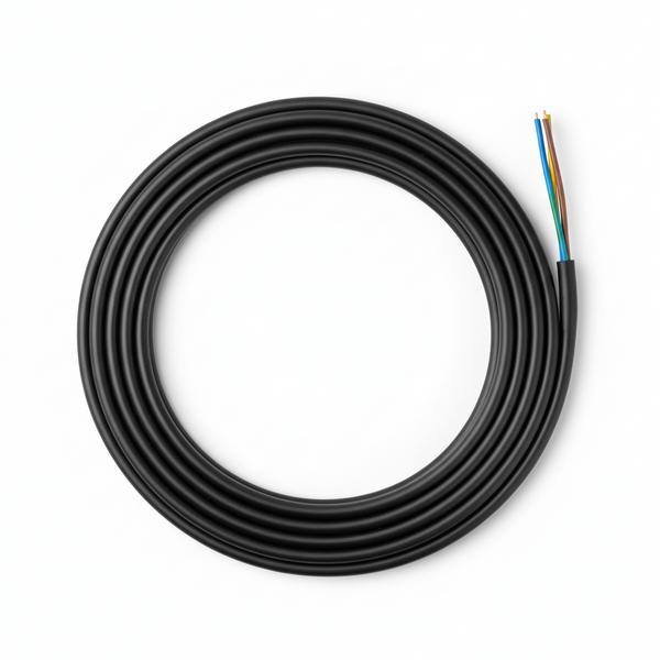 Cabtyre 2.5mm 4 Core Black