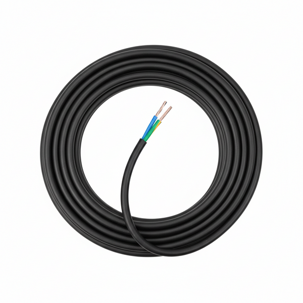 Cabtyre Black 4mm 4Core Black