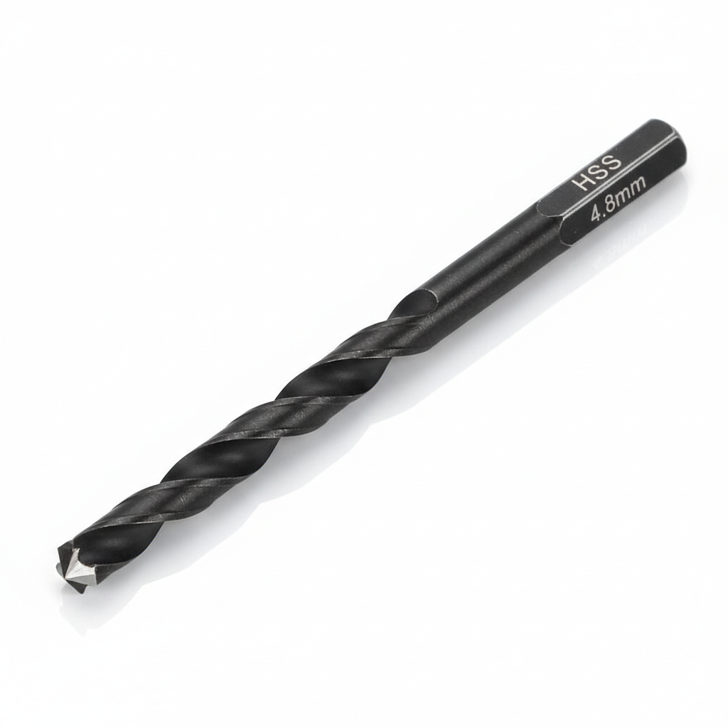 Drill Bit HSS Black 4.8mm