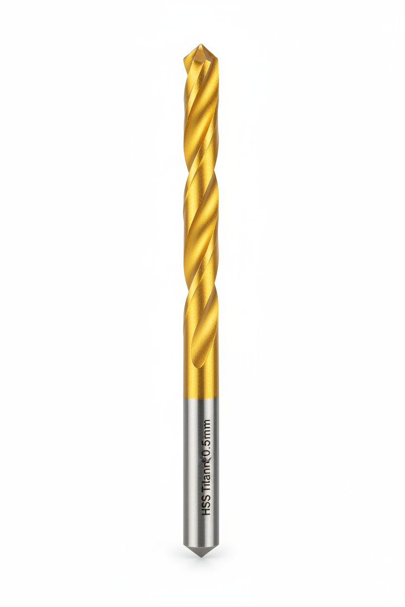 Drill Bit HSS Titan Gold 10.5mm