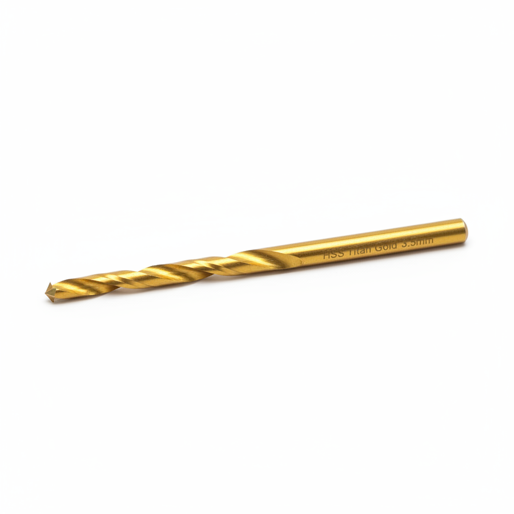 Drill Bit HSS Titan Gold 3.5mm