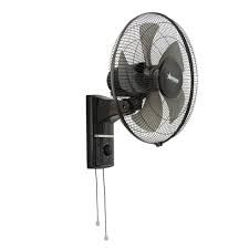 Fan025 Black Wall Fan