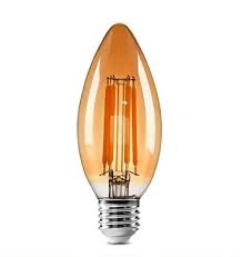 LED C35 3W Filament E27 Warm White