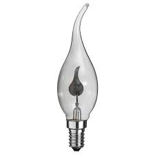 3W Flicker Flame Candle E14