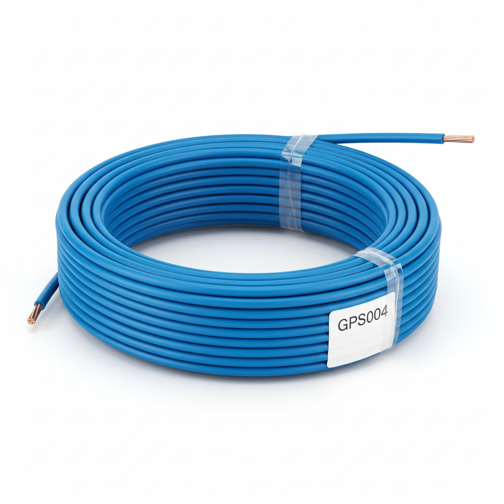 GPS004 Blue House Wire 100M Roll