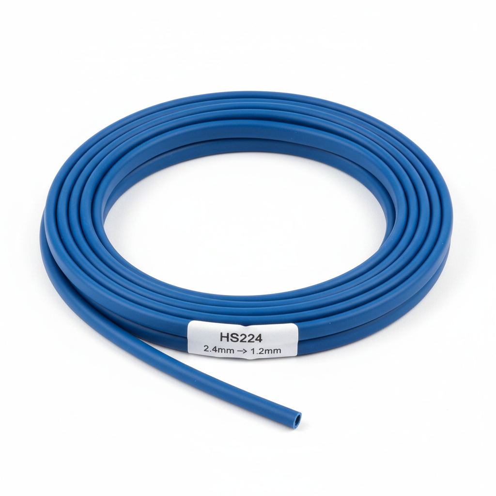 Heat Shrink HS224 2.4mm>1.2mm 1M Blue