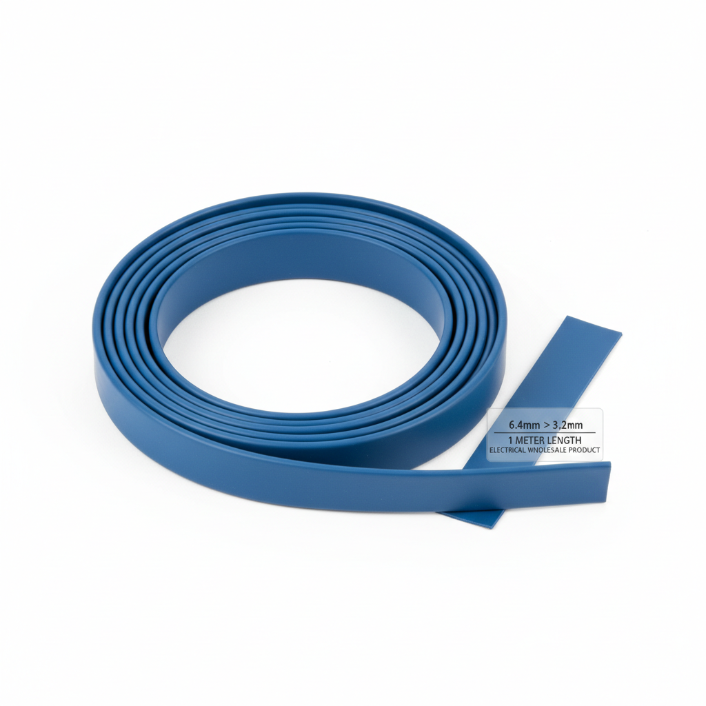 Heat Shrink HS264 6.4mm>3.2mm 1M Blue