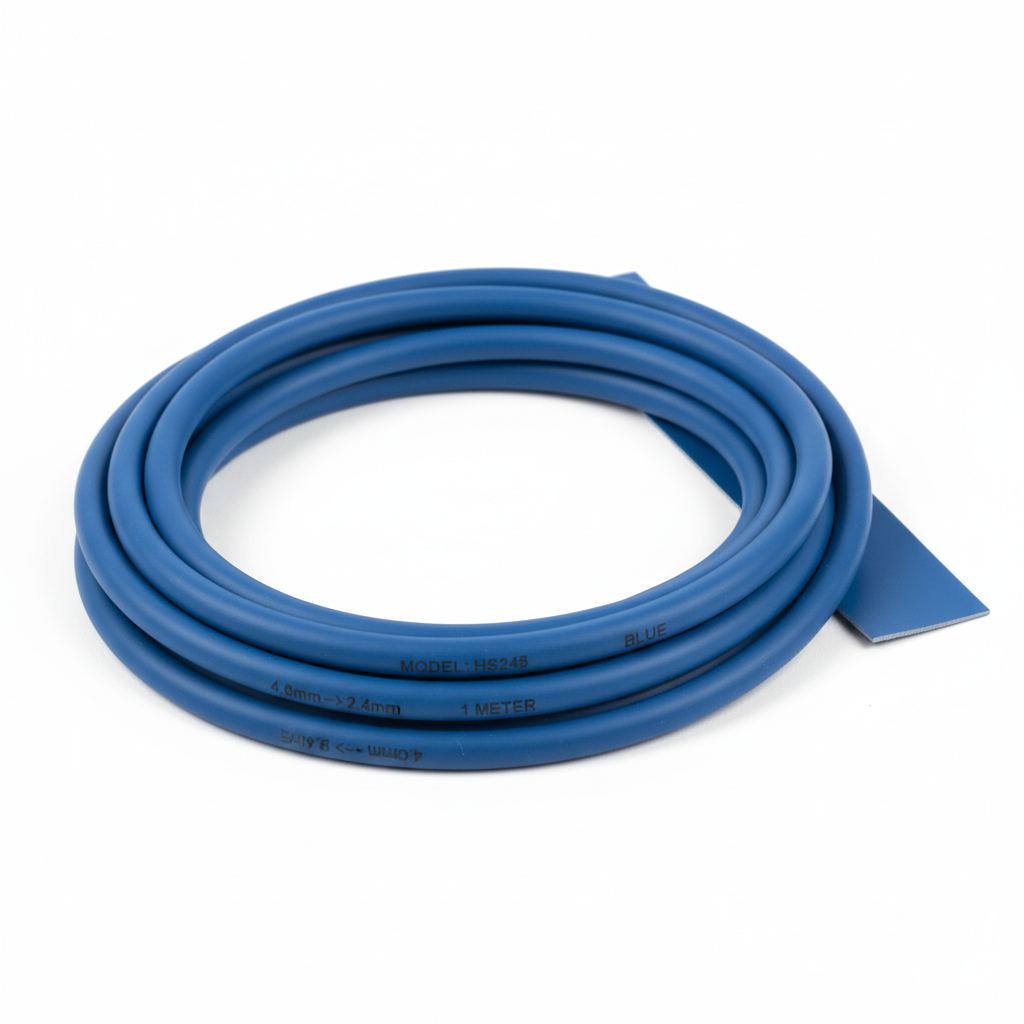 Heat Shrink HS248 4.8mm>2.4mm 1M Blue