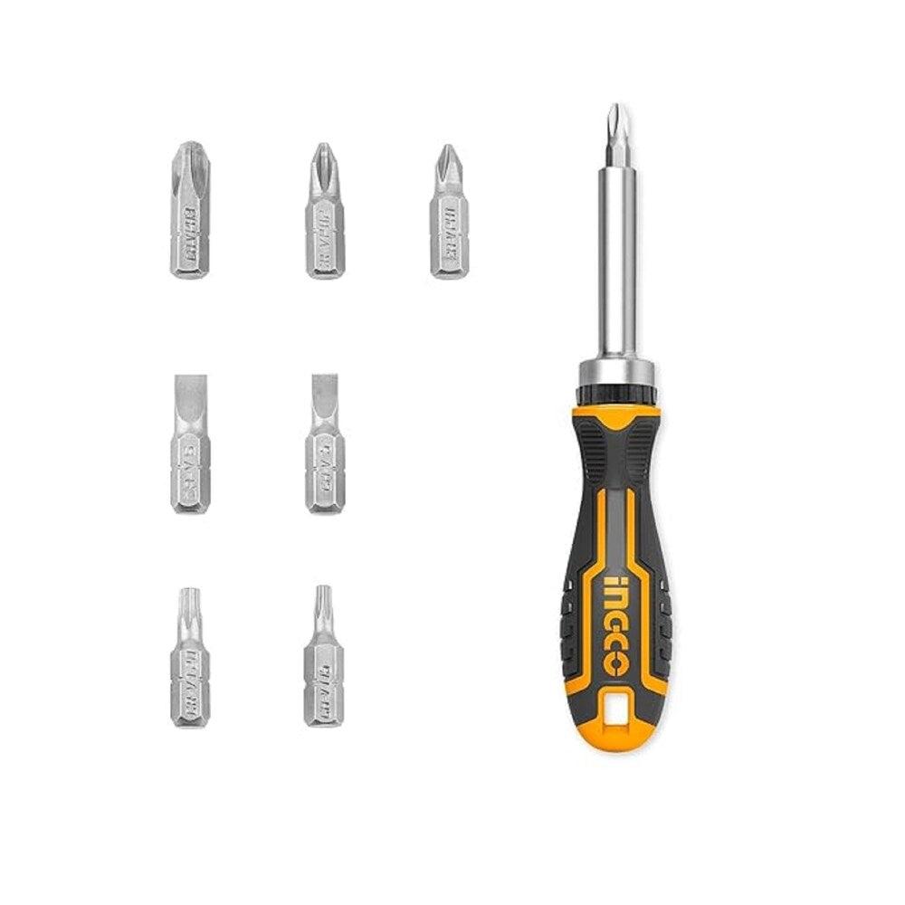 AKISD0808 8pcs Ratchet Screwdriver Set