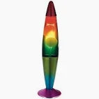 TL106 Lava Lamp with Rainbow Base