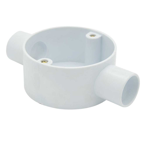 20mm 2 Way PVC Box