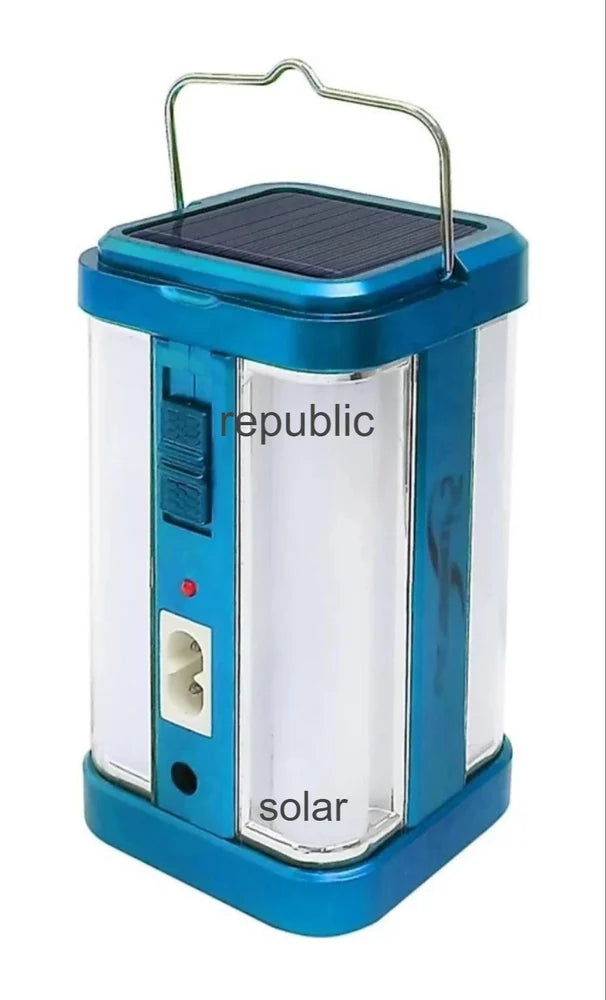 2508 Blue Solar Emergency Light