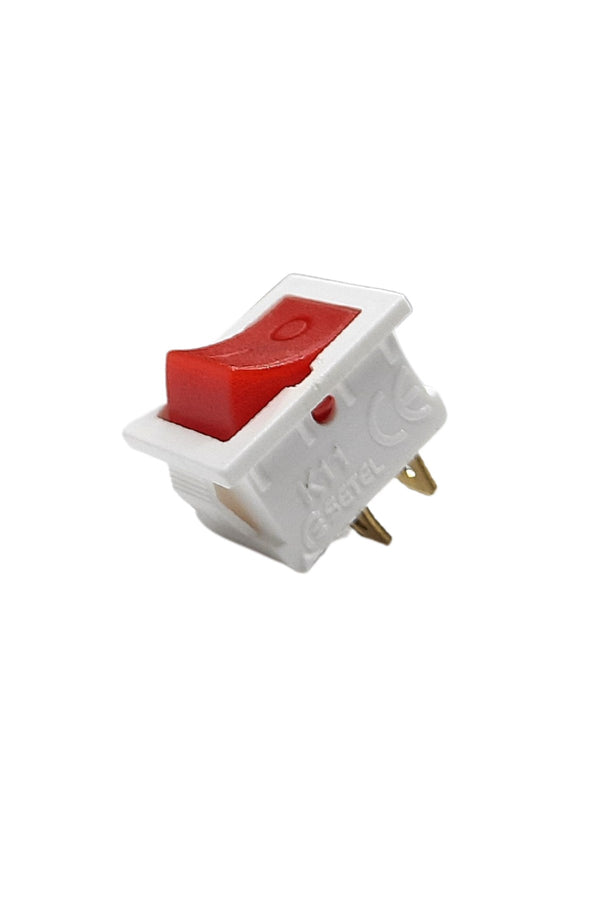 Rocker Switch Red / White