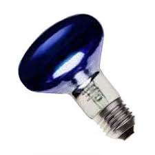 R80 60W Blue Reflector Lamp