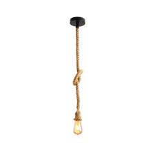 Single Rope Pendant Light
