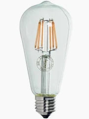 LED ST64 4W Filament E27 Cool White