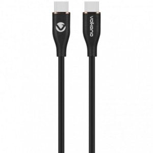 VK-20227-BK 1.2M USB-C to USB-C Charge & Data Cable