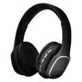 VK2002-BK Black Bluetooth Wireless Headphones with FM Radio